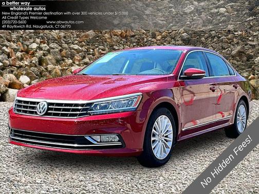 Fortana Red 2016 Volkswagen Passat 1.8T SE