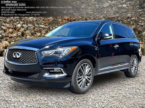 Black Obsidian 2020 INFINITI QX60 Pure