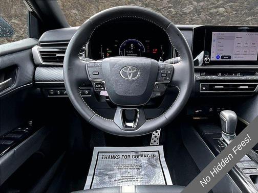 Midnight Black Metallic 2025 Toyota Camry SE