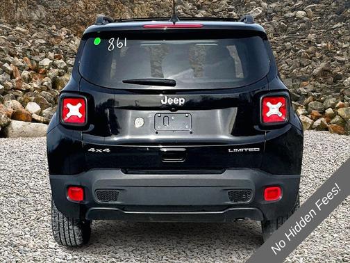 Black Clearcoat 2022 Jeep Renegade Limited