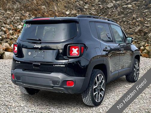 Black Clearcoat 2022 Jeep Renegade Limited