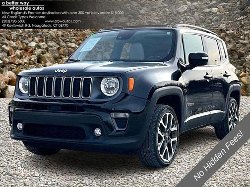 Black Clearcoat 2022 Jeep Renegade Limited