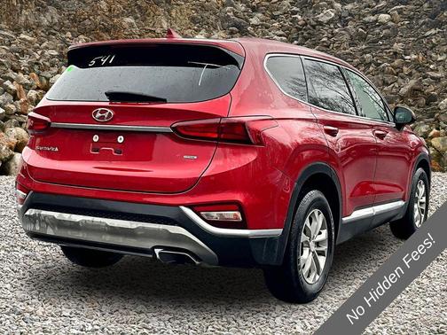 Scarlet Red 2019 Hyundai SANTA FE SEL 2.4