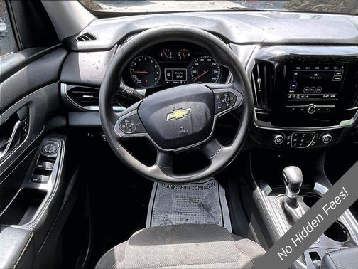 Summit White 2021 Chevrolet Traverse LS