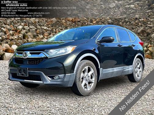 Black 2017 Honda CR-V EX-L