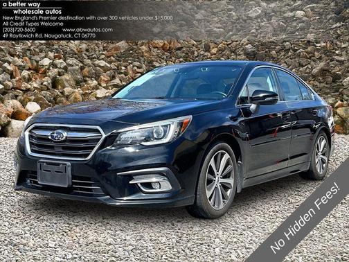 Crystal Black Silica 2018 Subaru Legacy Limited