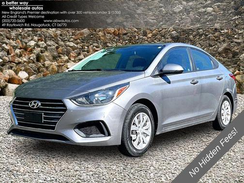 Forge Gray 2021 Hyundai Accent SE