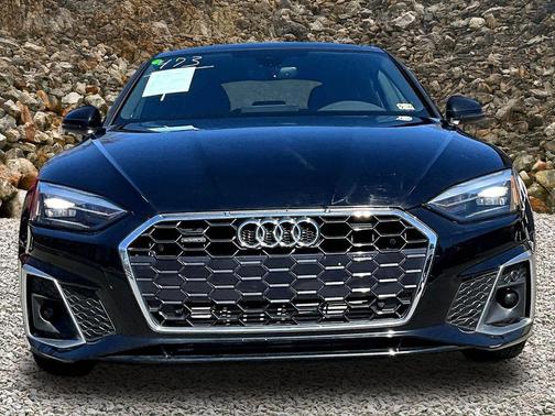 Black 2021 Audi A5 Sportback 45 S Line Premium