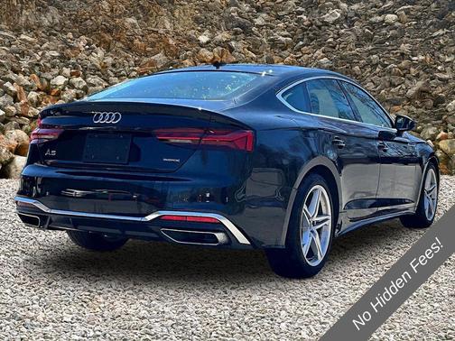 Black 2021 Audi A5 Sportback 45 S Line Premium