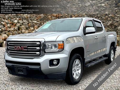 Quicksilver Metallic 2015 GMC Canyon SLE