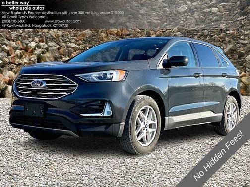 Gray 2021 Ford Edge SEL