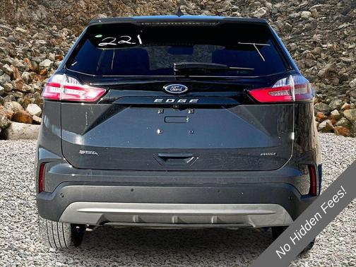 Gray 2021 Ford Edge SEL