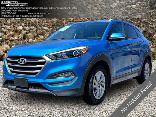 Caribbean Blue 2018 Hyundai TUCSON SEL Plus