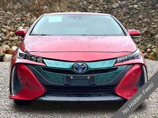 Red 2017 Toyota Prius Prime Plus