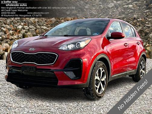 Hyper Red 2021 Kia Sportage LX