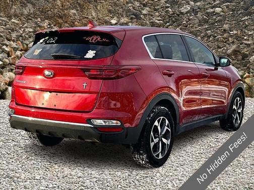 Hyper Red 2021 Kia Sportage LX
