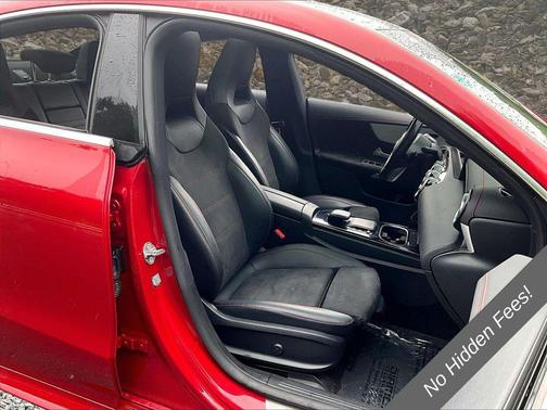 Red 2021 Mercedes-Benz CLA 250 4MATIC