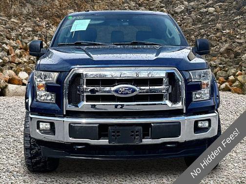Blue 2017 Ford F-150 XLT