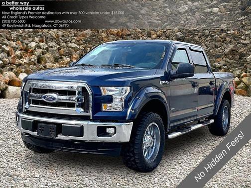 Blue 2017 Ford F-150 XLT