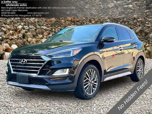 Black Noir Pearl 2020 Hyundai TUCSON Limited
