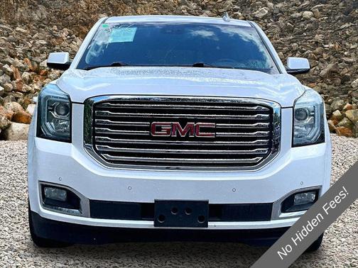 White Frost Tricoat 2018 GMC Yukon SLT