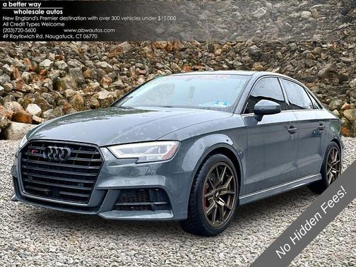 Gray Metallic 2018 Audi S3 2.0T Premium Plus