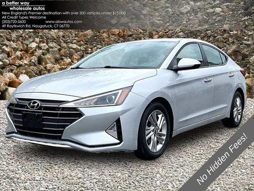 Symphony Silver 2019 Hyundai ELANTRA SEL
