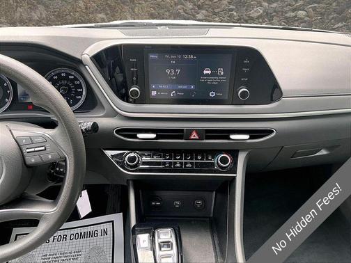 Quartz White 2021 Hyundai SONATA SE