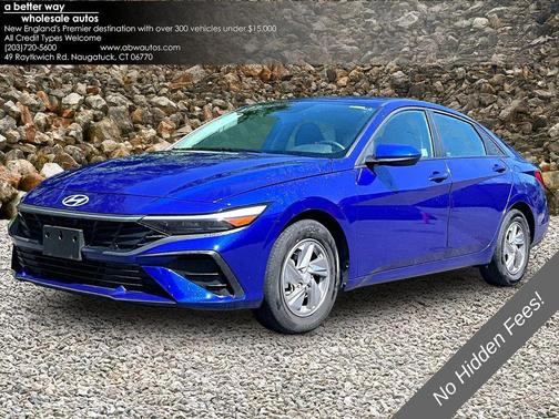 Intense Blue 2025 Hyundai ELANTRA SE
