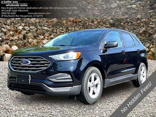 Black 2020 Ford Edge SE