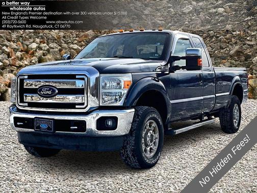 Blue 2013 Ford F-350 Lariat