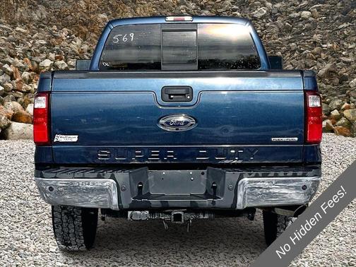 Blue 2013 Ford F-350 Lariat