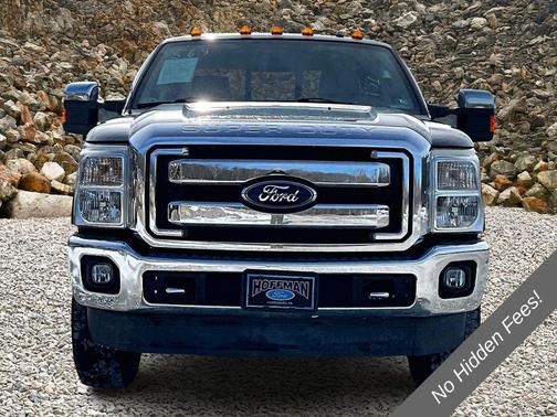 Blue 2013 Ford F-350 Lariat