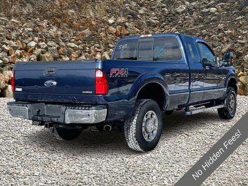 Blue 2013 Ford F-350 Lariat