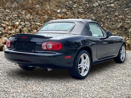 Black Cherry Mica 2005 Mazda MX-5 Miata LS
