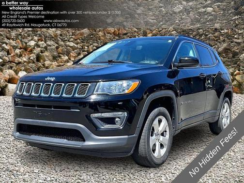 Diamond Black Crystal Pearlcoat 2020 Jeep Compass Latitude