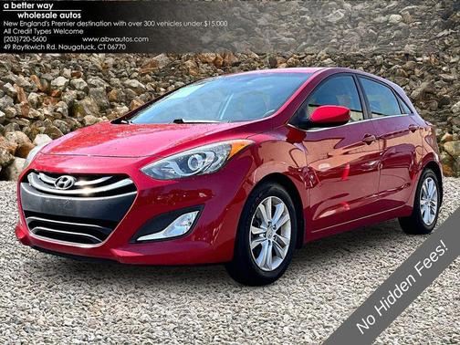 Volcanic Red 2013 Hyundai Elantra GT Base