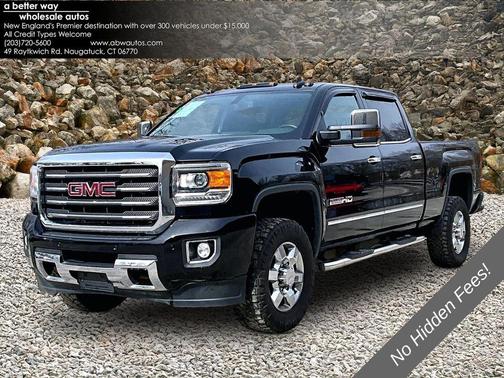 Onyx Black 2017 GMC Sierra 2500 SLT