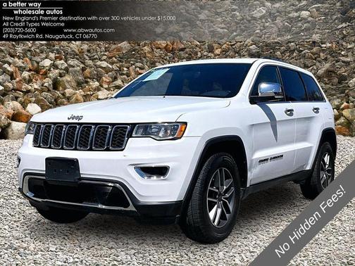 Bright White Clearcoat 2020 Jeep Grand Cherokee Limited