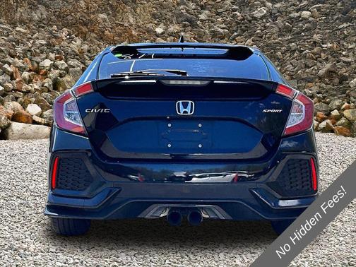 Black 2018 Honda Civic Sport