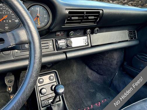 Red 1988 Porsche 911 Cabriolet