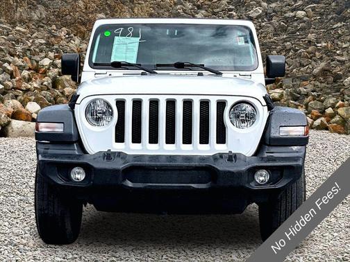 Bright White Clearcoat 2018 Jeep Wrangler Unlimited Sport