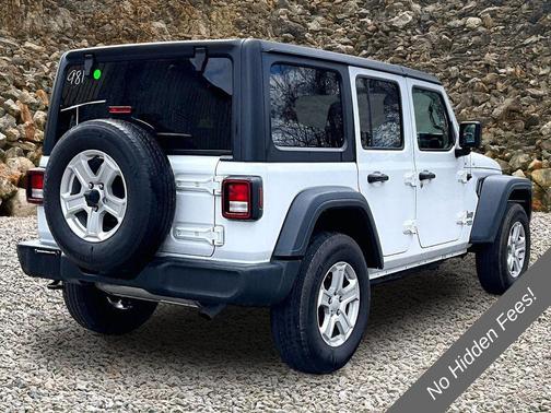 Bright White Clearcoat 2018 Jeep Wrangler Unlimited Sport