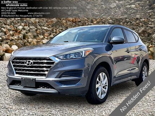 Coliseum Gray 2019 Hyundai TUCSON SE