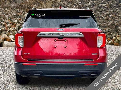 Red Metallic 2020 Ford Explorer XLT
