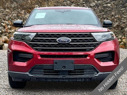 Red Metallic 2020 Ford Explorer XLT