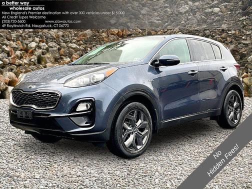 Pacific Blue 2022 Kia Sportage LX