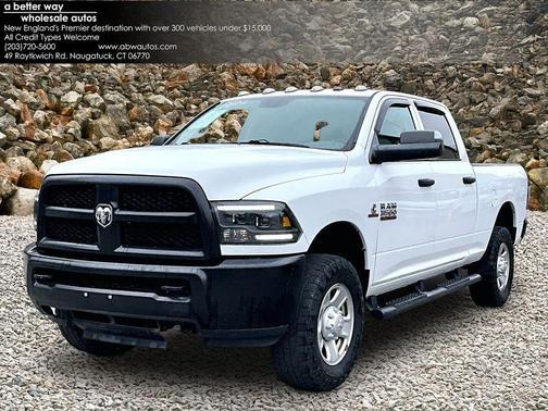 Bright White Clearcoat 2017 RAM 3500 Tradesman