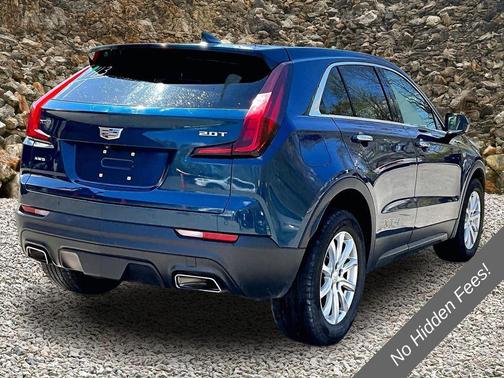 Blue 2019 Cadillac XT4 Luxury