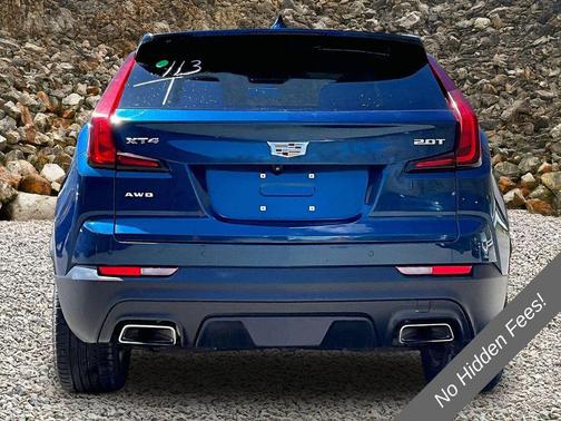 Blue 2019 Cadillac XT4 Luxury